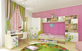 Детская комната Флёр (Белый/корпус Клен) в Шушенском - shushenskoe.katalogmebeli.com | фото 4