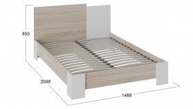 Кровать без ПМ «Сэнди» Тип 1 (без подъемного механизма) в Шушенском - shushenskoe.katalogmebeli.com | фото 4