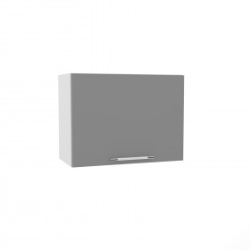 Гарда ВПГ 600 шкаф верхний горизонтальный высокий (Белый патина/корпус Серый) в Шушенском - shushenskoe.katalogmebeli.com | фото