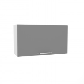 Гарда ВПГ 800 шкаф верхний горизонтальный высокий (Белый патина/корпус Серый) в Шушенском - shushenskoe.katalogmebeli.com | фото