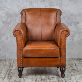 Кресло кожаное Лофт Чарльз в Шушенском - shushenskoe.katalogmebeli.com | фото 4