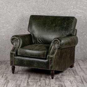 Кресло кожаное Лофт Аристократ (ширина 1070 мм) в Шушенском - shushenskoe.katalogmebeli.com | фото