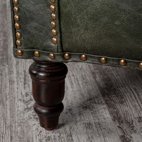 Кресло кожаное Лофт Аристократ (ширина 1070 мм) в Шушенском - shushenskoe.katalogmebeli.com | фото 3