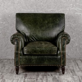 Кресло кожаное Лофт Аристократ (ширина 1070 мм) в Шушенском - shushenskoe.katalogmebeli.com | фото 9