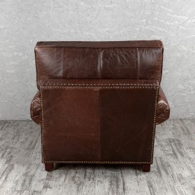 Кресло кожаное Лофт Аристократ (ширина 1100 мм) в Шушенском - shushenskoe.katalogmebeli.com | фото 7