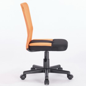 Кресло компактное BRABIX Smart MG-313 (черный, оранжевый) в Шушенском - shushenskoe.katalogmebeli.com | фото 2
