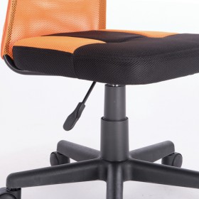 Кресло компактное BRABIX Smart MG-313 (черный, оранжевый) в Шушенском - shushenskoe.katalogmebeli.com | фото 5
