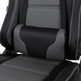 Кресло компьютерное BRABIX GT Racer GM-100 (черный, серое) в Шушенском - shushenskoe.katalogmebeli.com | фото 3