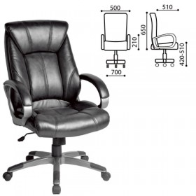 Кресло офисное BRABIX Maestro EX-506 (черный) в Шушенском - shushenskoe.katalogmebeli.com | фото