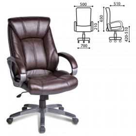 Кресло офисное BRABIX Maestro EX-506 (коричневый) в Шушенском - shushenskoe.katalogmebeli.com | фото 1