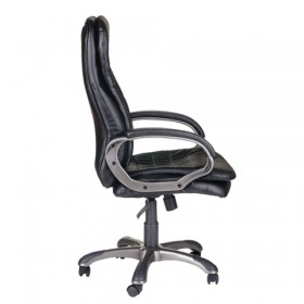 Кресло офисное BRABIX Omega EX-589 (черное) в Шушенском - shushenskoe.katalogmebeli.com | фото 2