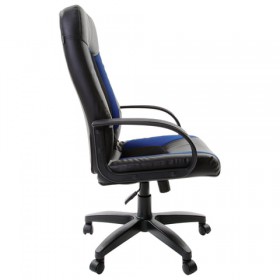 Кресло офисное BRABIX Strike EX-525 (сине-черный) в Шушенском - shushenskoe.katalogmebeli.com | фото 2
