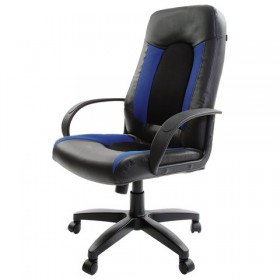 Кресло офисное BRABIX Strike EX-525 (сине-черный) в Шушенском - shushenskoe.katalogmebeli.com | фото 5