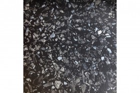 Кромка для столешницы с/к 3000*50мм (№ 21г черное серебро) в Шушенском - shushenskoe.katalogmebeli.com | фото