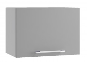 Шкаф горизонтальный Монца ГВПГ 500 (Белый софт/Серый/глубокий/высокий) в Шушенском - shushenskoe.katalogmebeli.com | фото