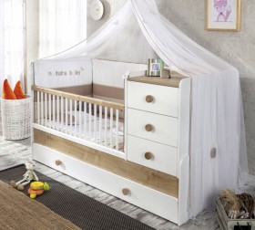 NATURA BABY Детская кровать-трансформер 20.31.1015.00 в Шушенском - shushenskoe.katalogmebeli.com | фото 1
