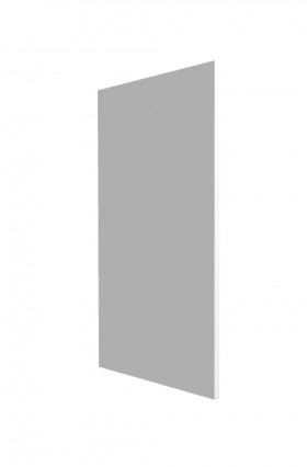 Панель торцевая СТ 400 Ройс (для шкафа торцевого нижнего) Белый софт в Шушенском - shushenskoe.katalogmebeli.com | фото