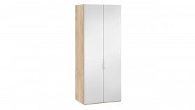 Шкаф для одежды с 2 зеркальными дверями «Эмбер» Яблоня Беллуно в Шушенском - shushenskoe.katalogmebeli.com | фото 1