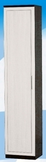 Шкаф высокий ДЛЯ ГОСТИНОЙ ШВ-450 Венге/Дуб выбеленный в Шушенском - shushenskoe.katalogmebeli.com | фото 1