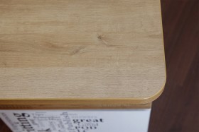 Стол с ящиками «Оксфорд» (Ривьера/Белый с рисунком) в Шушенском - shushenskoe.katalogmebeli.com | фото 12